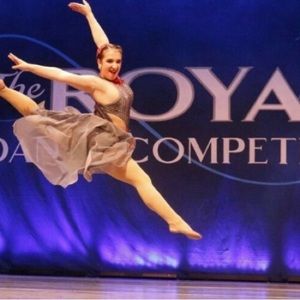 Lyrical costume, won 1st place platinum! Was bejeweled. Judges loved costume